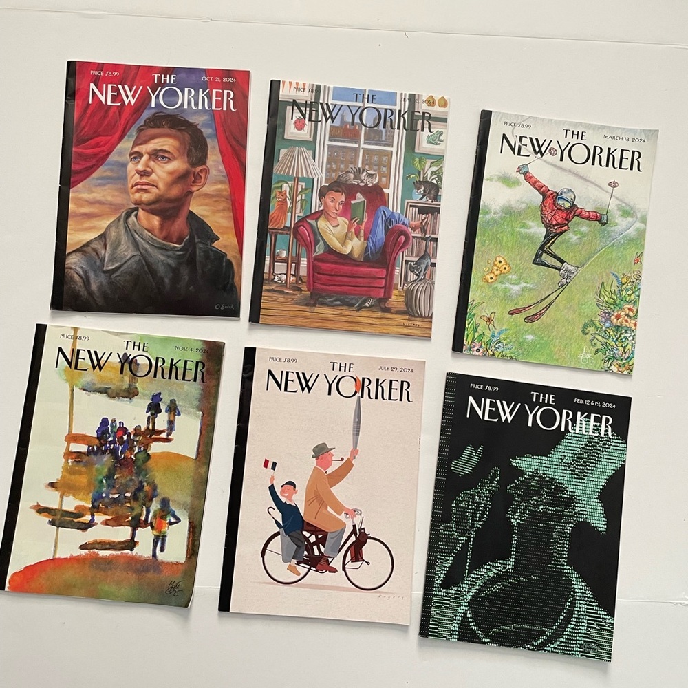 The New Yorker 2024 MAGAZINE Lot of 6